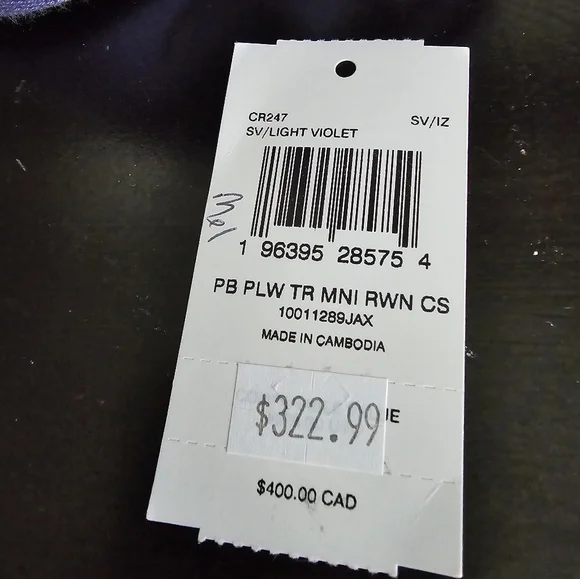 Coach Mini Rowan in Light Violet CR247 - Picture 2 of 6